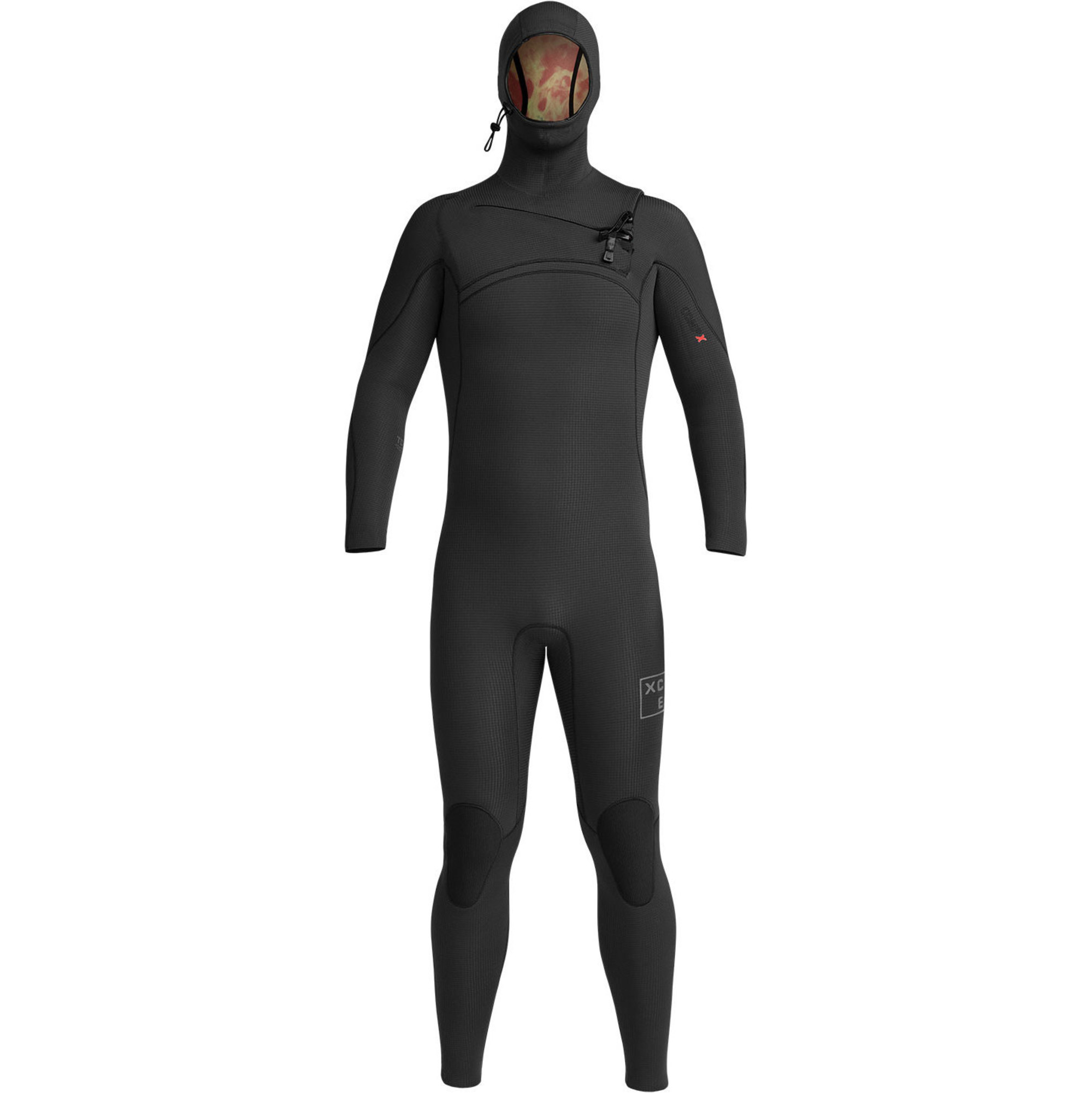 2023 Xcel Mens Comp X 5 5/4 5mm Hooded Chest Zip Wetsuit MN55C2H0